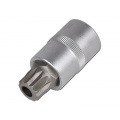 ROCK FORCE Головка-бита SPLINE 12-лучевая M16 с отверстием 1/2" (L-55мм) RF-34805516T