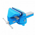 FORSAGE Тиски стальные усиленные поворотные с наковальней 10"-250мм F-6540910