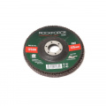 ROCK FORCE Круг лепестковый торцевой 125х22мм P100 RF-FD5100M