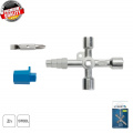 HOGERT TECHNIK Ключ для электрошкафов, 85 мм HT1W761