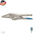 HOGERT TECHNIK Клещи зажимные, удлиненные прямые губки 225 мм HT1P384