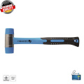 HOGERT TECHNIK Молоток рихтовочный 600 г с рукояткой из стекловолокна HT3B048