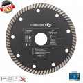 HOGERT TECHNIK Диск отрезной алмазный супертонкий 125 х 1,4 х 22,2 мм HT6D712