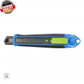 HOGERT TECHNIK Нож с отламывающимся лезвием 18 mm, SK4 черный стальное лезвие HT4C613