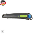 HOGERT TECHNIK Нож с отламывающимся лезвием 18 mm, цинк, SK4 черный стальное лезвие HT4C614
