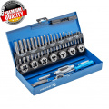 HOGERT TECHNIK Набор метчиков и плашек, 32шт. HT3B582