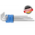 HOGERT TECHNIK Набор Г-образных экстра длинных ключей TORX S2,, 9 шт. HT1W831
