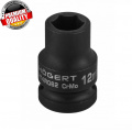 HOGERT TECHNIK Головка торцевая ударная шестигранная 1/2", 12 мм, DIN 3121, CrMo HT4R062
