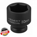 HOGERT TECHNIK Головка торцевая ударная шестигранная 1/2", 30 мм, DIN 3121, CrMo HT4R080