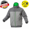 HOGERT TECHNIK HEINER Куртка водостойкая темно-серая/зеленая 2XL (56) HT5K249-2XL