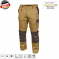 HOGERT TECHNIK EDGAR Брюки рабочие бежевые XL (54) HT5K276-2-XL