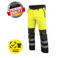 HOGERT TECHNIK TRAUN Брюки сигнальные SOFTSHELL желтые L (52) HT5K337-L