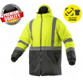 HOGERT TECHNIK LEDA Куртка-парка сигнальная утепленная желтая 2XL (56) HT5K330-2XL