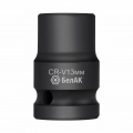 БЕЛАК Головка шестигранная ударная 13 мм, 1/2", CRV, "БелАК" БАК.07138