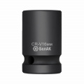 БЕЛАК Головка шестигранная ударная 16 мм, 1/2", CRV, "БелАК" БАК.07141