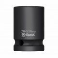 БЕЛАК Головка шестигранная ударная 17 мм, 1/2", CRV, "БелАК" БАК.07142