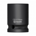 БЕЛАК Головка шестигранная ударная 19 мм, 1/2", CRV, "БелАК" БАК.07143