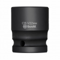 БЕЛАК Головка шестигранная ударная 22 мм, 1/2", CRV, "БелАК" БАК.07145
