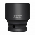 БЕЛАК Головка шестигранная ударная 27 мм, 1/2", CRV, "БелАК" БАК.07147