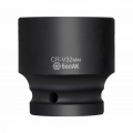 БЕЛАК Головка шестигранная ударная 32 мм, 1/2", CRV, "БелАК" БАК.07149