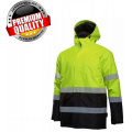 HOGERT TECHNIK ADEL утепленная сигнальная куртка желтая 2XL (56) HT5K927-2XL