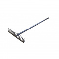 WMC TOOLS Грабли с металлической рукояткой(14-зуб., L-1300мм, ширина-350мм) TG2202007