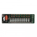 ROCK FORCE Набор головок 11пр. 1/4" 12гр.(4,5,5.5,6-13мм) на планке RF-2111-9