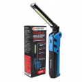 FORSAGE Лампа светодиодная аккумуляторная с магнитом(5W/3WCOB,150/360Lumen,3.7V,2000mAh,t зарядки 4ч,зарядка USB,защита гнезда зарядки,поворотная 270гр) F-EL2301