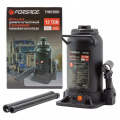 FORSAGE Домкрат бутылочный гидравлический двухштоковый 12т с клапаном (h min-242мм, h max-598мм) F-TH812001(DS)