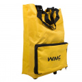 WMC TOOLS Сумка хозяйственная на 4 колесах с ручками и боковым карманом(140х265х460мм, карман-190х300мм, Ø колес-39мм) WMC-FN209-4