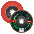 ROCK FORCE Круг лепестковый керамический торцевой 150х22мм (P60) RF-FD660Q