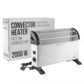 FORCEKRAFT Обогреватель конвекционный (220-240V,50/60Гц,3 режима нагрева-750/1250/2000Вт,защ. от перегрева,53.5х20х38.5см) FK-CH-Y02