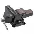 ROCK FORCE Тиски стальные поворотные с наковальней 10"-250мм RF-6540310