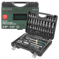 ROCK FORCE Набор инструментов 108 пр. 1/4" 3/8"(6гр.)(4-22мм) RF-41082-5DS