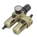 ROCK FORCE Блок подготовки воздуха (фильтр-регулятор + лубрикатор) 1/4" RF-AC3010-02