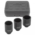 FORCEKRAFT Головки ударные глубокие, набор 3пр., 1/" (12гр.) FK-4035-9MPB