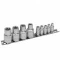 BAUMAUTO Головки Е-профиль, набор 9пр., 1/4", 1/2" BM-4098(1/4",1/2")