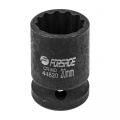 FORSAGE Головка ударная 20мм 12гр. 1/2" F-44820