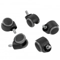 WMC TOOLS Колеса мебельные, набор 5пр. WMC-BP601
