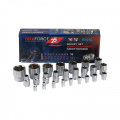 YATAFORCE Головки 1/4", 1/2", набор 25пр. (6гр.) YF-50121G