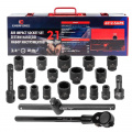 EVERFORCE Набор инструментов ударных 21пр. 3/4" (6гр.) EF-6212-5MPB