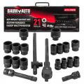 BAUMAUTO Набор инструментов ударных 21пр. 3/4" (12гр.) BM-6212-9MPB