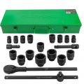 ROCK FORCE Набор инструментов ударных 21пр, 3/4" (6гр.) RF-6212-5MPB