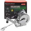 ROCK FORCE Лебедка барабанная ручная г/п 540кг RF-KB-S-1200
