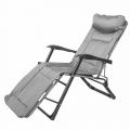 WMC TOOLS Шезлонг складной (светло-серый) WMC-FG-HY-8000LGR