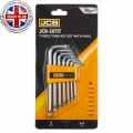 JCB Ключи Г-образные TORX с отверстием, набор 7пр. (Т10Н, Т15Н, Т20Н, Т25Н, Т27Н, Т30Н, Т40Н) JCB-5071T