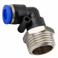 FORSAGE Фитинг угловой для пластиковых трубок 8мм с наружной резьбой 1/2" F-SPL08-04