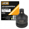 JCB Адаптер-переходник ударный 1"(F) х 3/4"(M) (усиленный ,сталь SCM440) JCB-80986MPB44