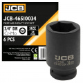 JCB Головка ударная глубокая 3/4", 55мм (6гр.) JCB-46510055