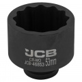 JCB Головка ударная 3/4", 53мм (12гр.) JCB-46853